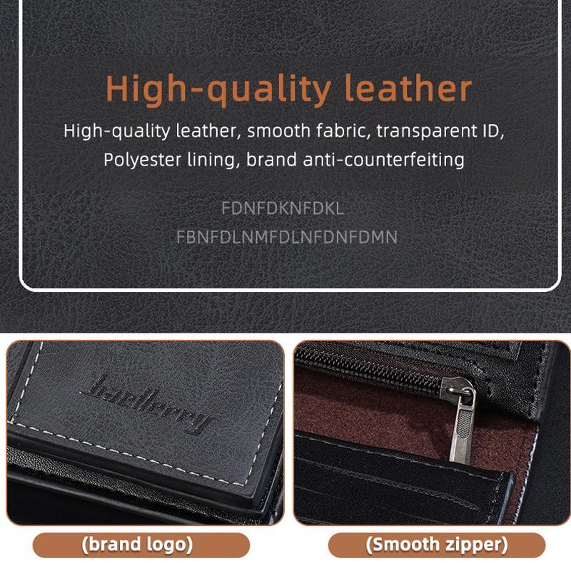 Vintage RFID Blocking Long Zip Wallet For Men With 13 Card Slots Secure Coin Pocket 2
