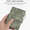Women RFID Style Short Wallet With Detachable Card Holder Zipper Coin Pocket 1