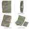 Women RFID Style Short Wallet With Detachable Card Holder Zipper Coin Pocket 3