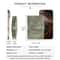Women RFID Style Short Wallet With Detachable Card Holder Zipper Coin Pocket 5