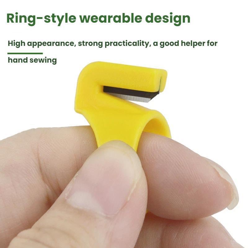 10 Piece Finger Ring Thread Cutter For Cross Stitch And Hand Sewing 4