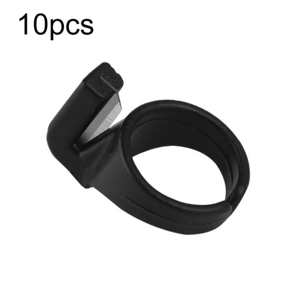 10 Piece Finger Ring Thread Cutter For Cross Stitch And Hand Sewing 9