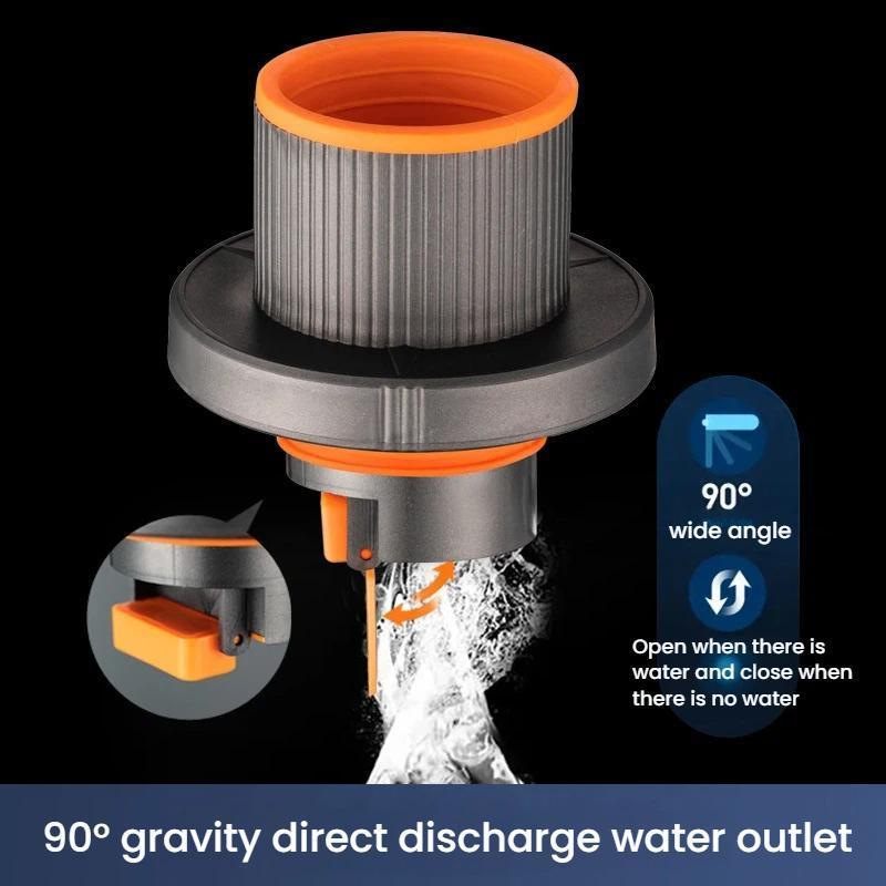 Universal Anti Odor Sewer Pipe Sealing Plug for Washing Machine and Drain Pipes 50-75mm