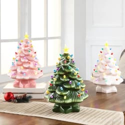 christmas tree night light socket ornament warm led holiday decoration