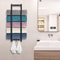 Wall Mounted Towel Rack Shelf for Bathroom Towels and Guest Towels
