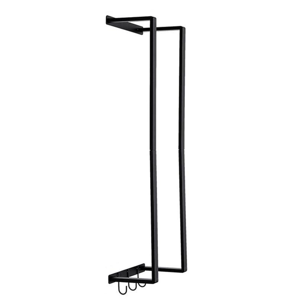 Wall Mounted Towel Rack Shelf for Bathroom Towels and Guest Towels