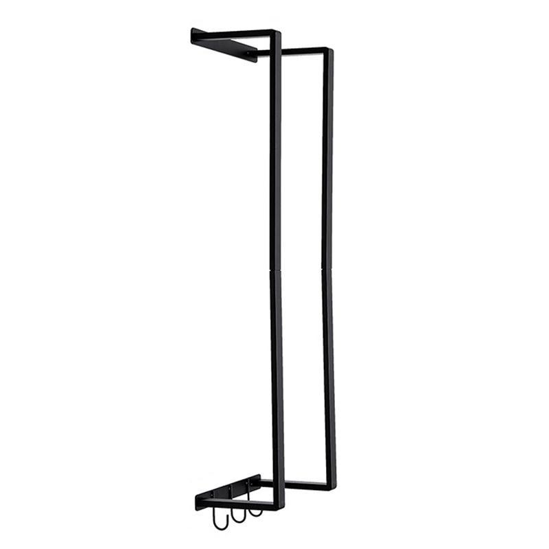 Wall Mounted Towel Rack Shelf for Bathroom Towels and Guest Towels