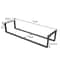 Wall Mounted Towel Rack Shelf for Bathroom Towels and Guest Towels