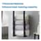 Wall Mounted Towel Rack Shelf for Bathroom Towels and Guest Towels