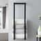 Wall Mounted Towel Rack Shelf for Bathroom Towels and Guest Towels