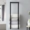 Wall Mounted Towel Rack Shelf for Bathroom Towels and Guest Towels