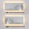 LED Bedside Wall Reading Light With Wireless Charger USB Port 2
