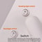 LED Bedside Wall Reading Light With Wireless Charger USB Port 5