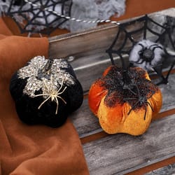 spider pumpkin halloween decoration doll for spooky home & party decor