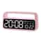 LED Bedside Alarm Clock Night Light For Bedroom Decor 10
