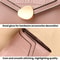 Stone Pattern RFID Card Holder Wallet For Women Compact Leather Card Organizer 4