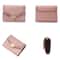 Stone Pattern RFID Card Holder Wallet For Women Compact Leather Card Organizer 5