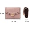Stone Pattern RFID Card Holder Wallet For Women Compact Leather Card Organizer 6