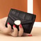 Stone Pattern RFID Card Holder Wallet For Women Compact Leather Card Organizer 7