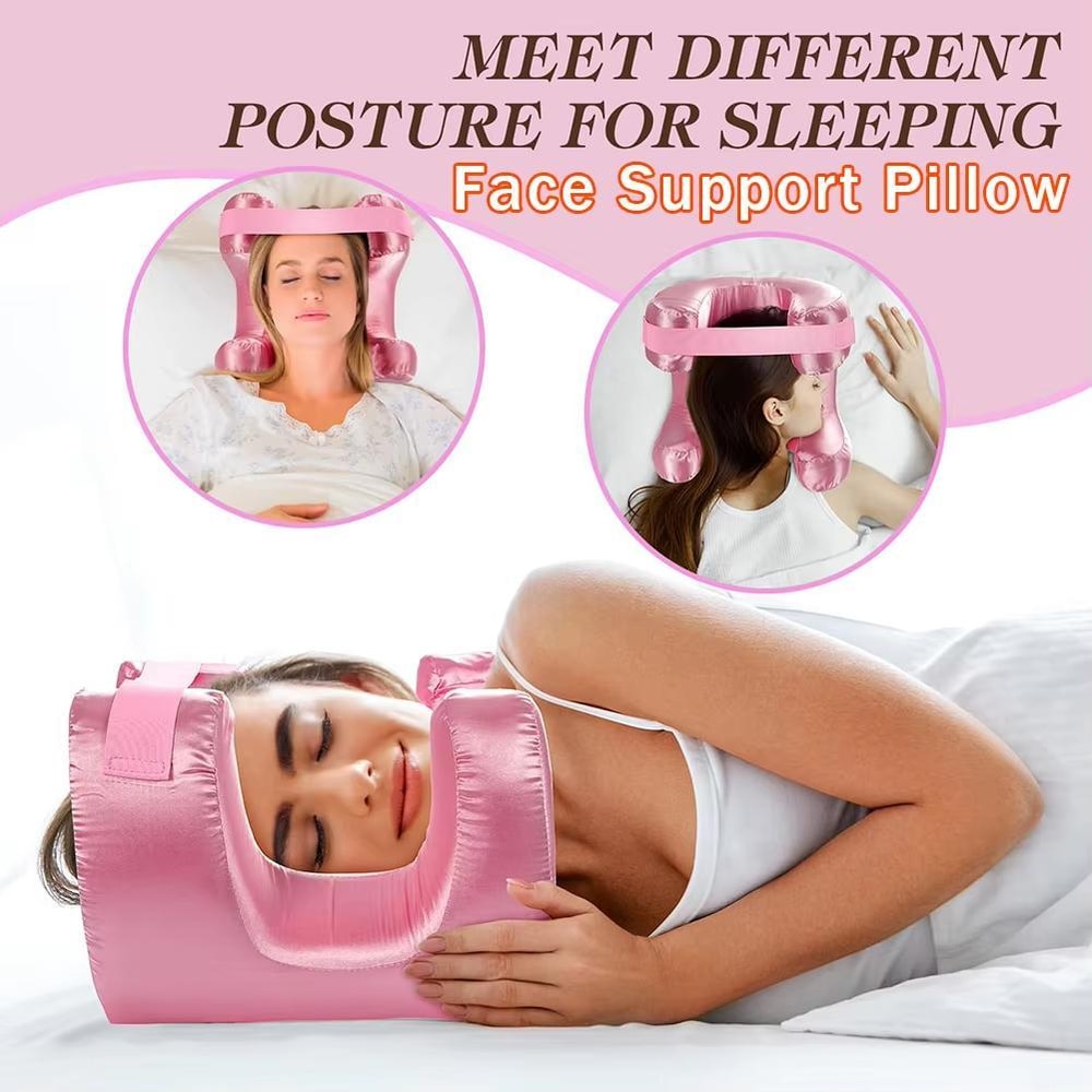 Anti Wrinkle Beauty Sleep Pillow With Memory Foam Support 1