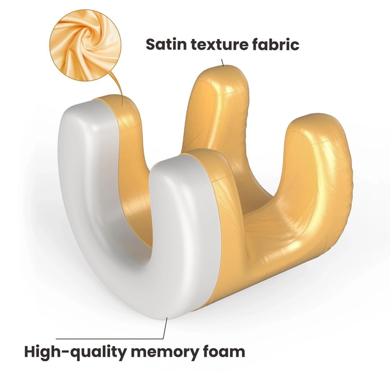 Anti Wrinkle Beauty Sleep Pillow With Memory Foam Support 5