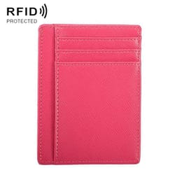 rfid leather card holder wallet with coin pocket