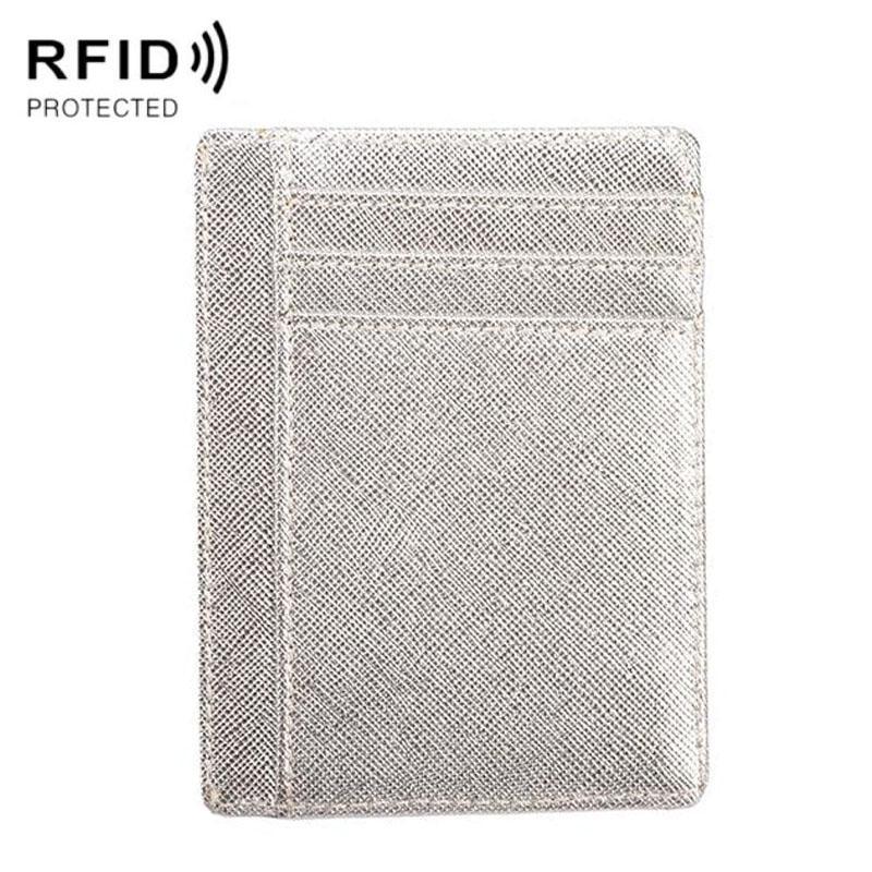 RFID Leather Card Holder Wallet With Coin Pocket 9