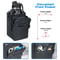 Insulated Water Bottle Carrier Bag with Phone Pocket for Travel, Hiking & Outdoor Adventures