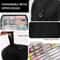 Waterproof 4 Layer Large Capacity Pencil Case For Students With Carry Handle 4