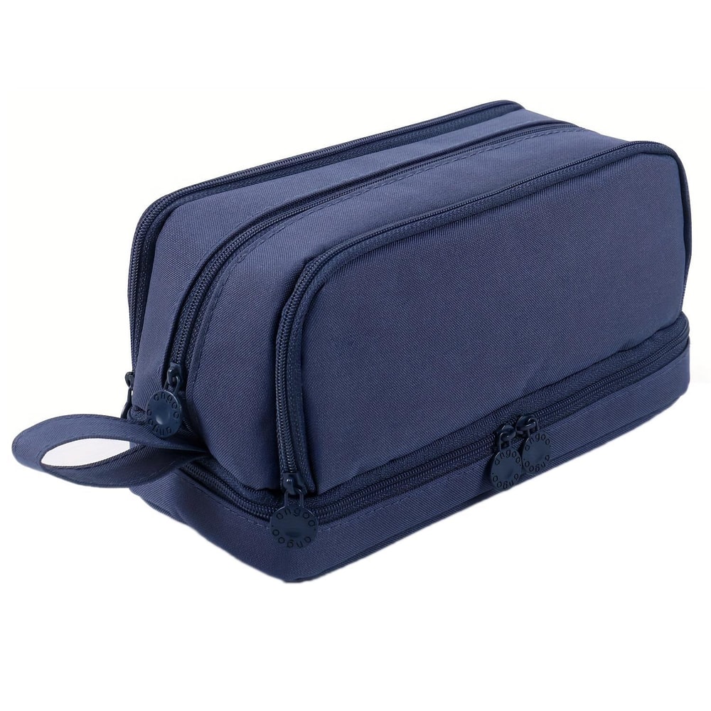 Waterproof 4 Layer Large Capacity Pencil Case For Students With Carry Handle 7