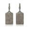 PU Leather Luggage Tag Boarding Pass Holder Set 6