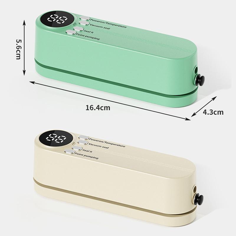Portable Vacuum Sealer Machine for Food Storage and Freshness Preservation