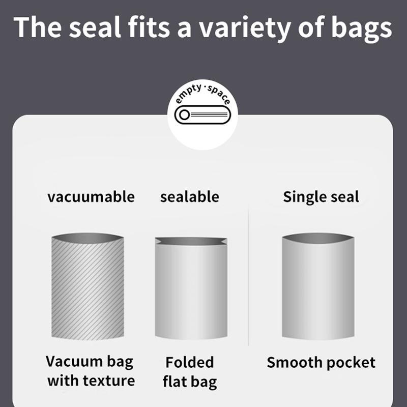 Portable Vacuum Sealer Machine for Food Storage and Freshness Preservation