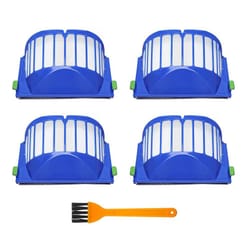 roomba 600 series hepa replacement filter set with cleaning brush 4pcs