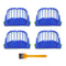 Roomba 600 Series HEPA Replacement Filter Set with Cleaning Brush 4PCS