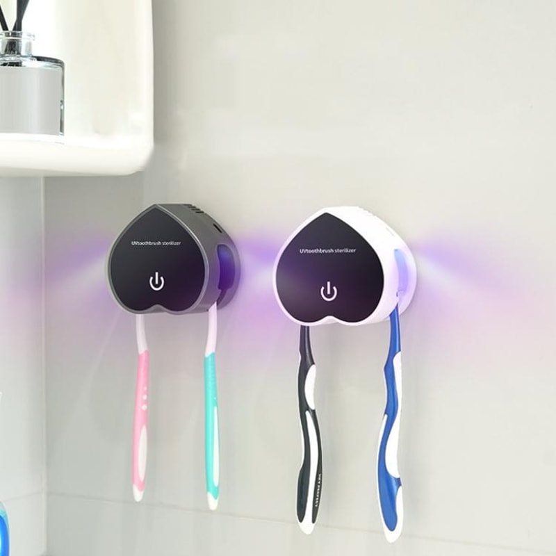 UV Toothbrush Sanitizer Dryer Portable USB Rechargeable Sterilizer 0