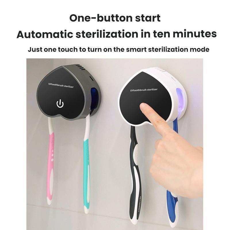 UV Toothbrush Sanitizer Dryer Portable USB Rechargeable Sterilizer 2
