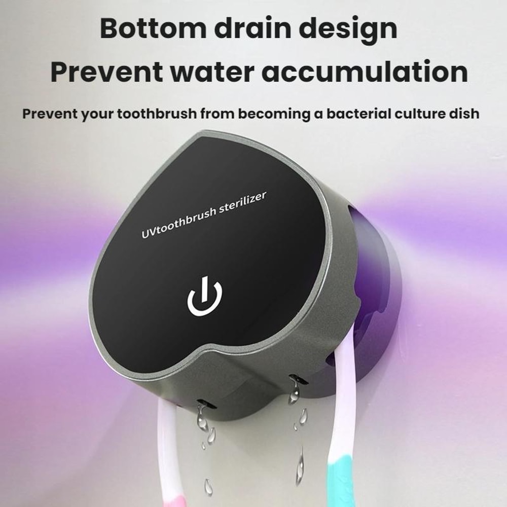 UV Toothbrush Sanitizer Dryer Portable USB Rechargeable Sterilizer 6