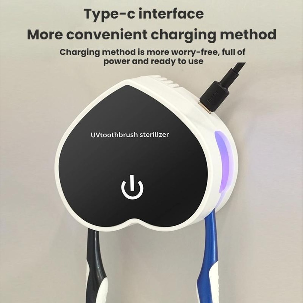 UV Toothbrush Sanitizer Dryer Portable USB Rechargeable Sterilizer 7