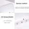 Smart UV Toothbrush Sanitizer Wall Mounted Holder With Sterilization Case 2