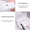 Smart UV Toothbrush Sanitizer Wall Mounted Holder With Sterilization Case 3