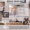 WallMount Barber Scissor Holder Acrylic Salon Tool Organizer 4