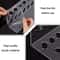 Acrylic Barber Scissor Organizer Wall Mount With 11 Tool Slots 3