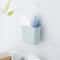Wall Mounted Toothbrush Holder & Bathroom Storage Rack with Suction Cup Organizer