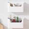 Kitchen Cabinet Door Cling Film Organizer Wall Mounted Storage Shelf 1