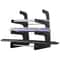 3Tier Keyboard Display Stand Clear Acrylic Mechanical Keyboard Storage Rack 1