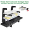 3Tier Keyboard Display Stand Clear Acrylic Mechanical Keyboard Storage Rack 2