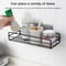 Bathroom Wall Shelf No Drill Metal Bathroom Organizer 4