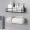 Bathroom Wall Shelf No Drill Metal Bathroom Organizer 8