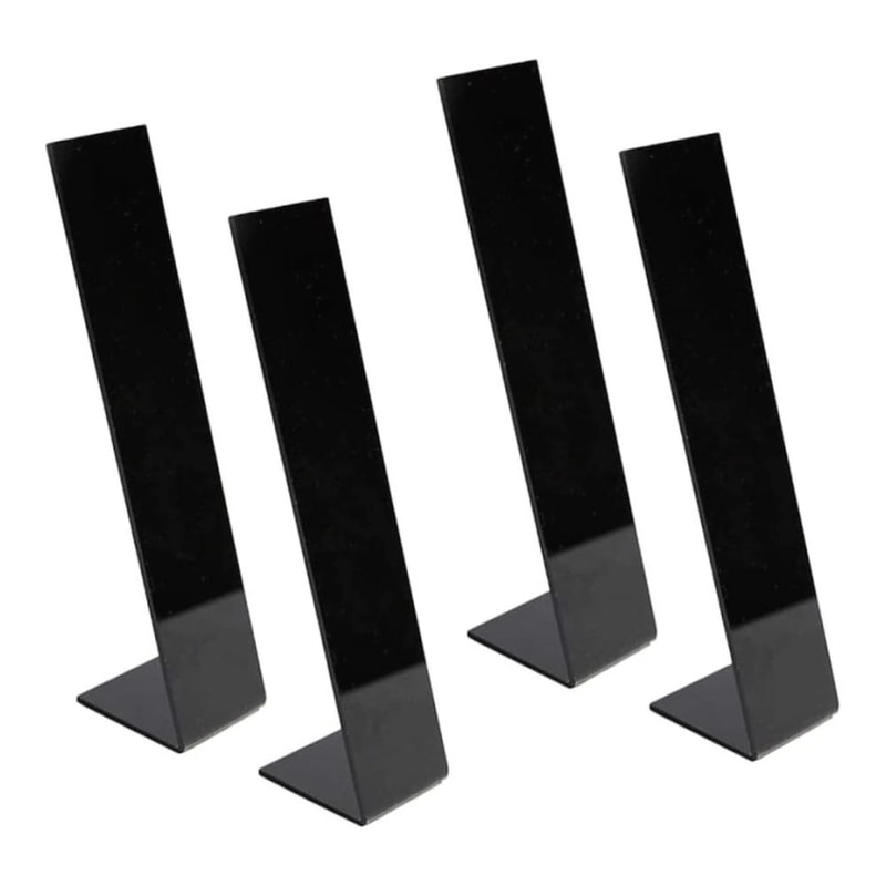 4PCS Acrylic Hair Clip Organizer Stand For Hair Accessories Storage Display 1